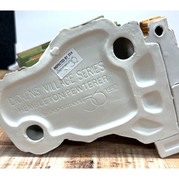 Dept 56 5800-9 Hembleton Pewterer Dickens Heritage Village - Picture 5 of 7